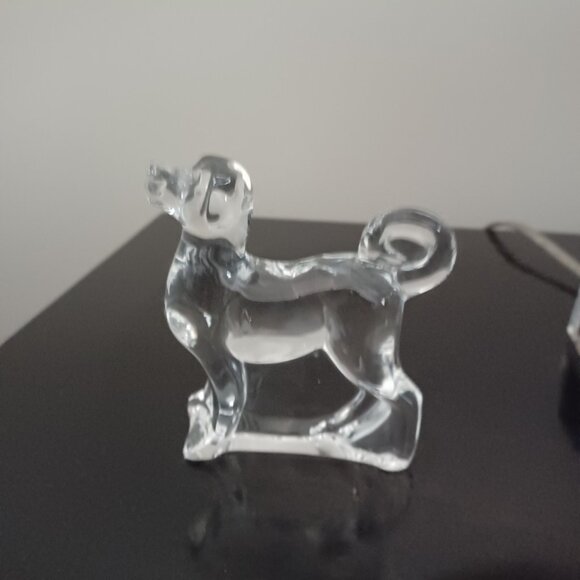 Baccarat France crystal Dog - Picture 1 of 5